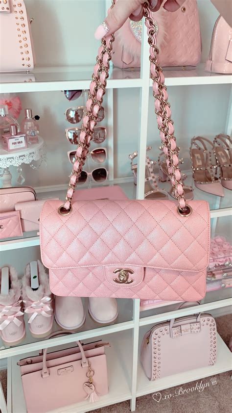 chanel statement bag price|Chanel pink ref purses.